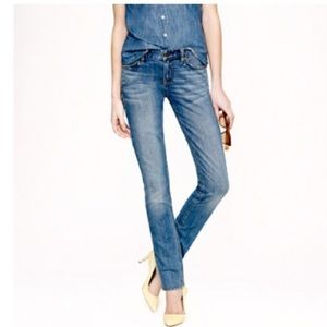 JCrew stretch straight leg jeans